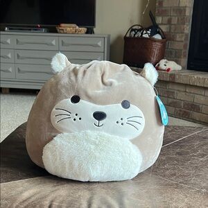 Squishmallows 14 inch Rie the Light Brown Otter NWT